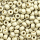 Miyuki seed beads 6/0 - Duracoat galvanized matte silver 6-4201F